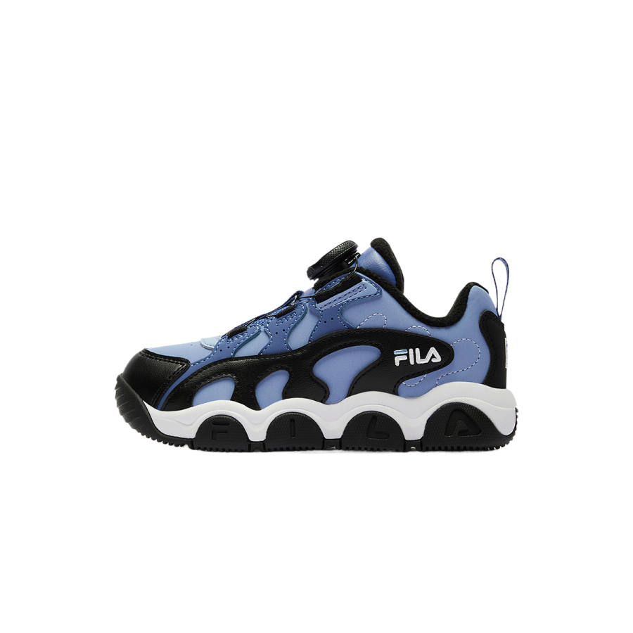 FILA KIDS Low top Children's Basketball Shoes Dark Blue Children Aged 3 7 Years Old
