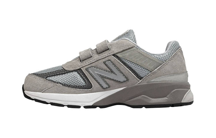 New Balance New Balance NB 990 V5 Comfortable Low top Kids Lifestyle Shoes Gray Children Aged 3 7 Years Old