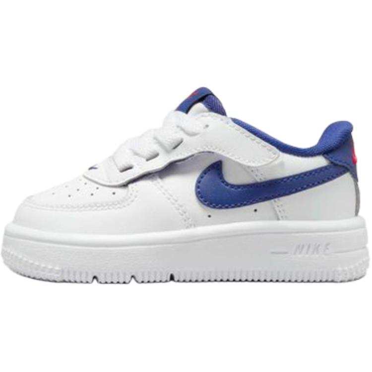 Nike Nike Force 1 Low EasyOn Toddler Shoes White Blue Infant And Toddler
