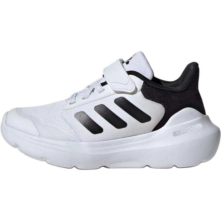 Adidas Adidas TENSAUR RUN 2.0 Comfortable Slip Resistant Abrasion Resistant Low top Kids' Running Shoes White Black Kids'