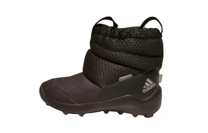 Adidas Adidas Rapida Snow C Abrasion Resistant Cushioning Crew Kids' Boots Black Children Aged 3 7 Years Old