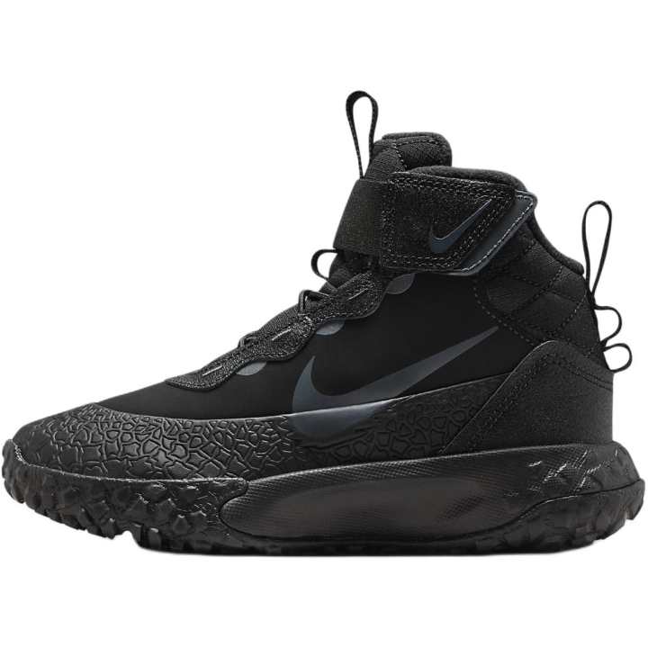 Nike Nike Slip Resistant Abrasion Resistant Kids' Boots Black Gray Children Aged 3 7 Years Old