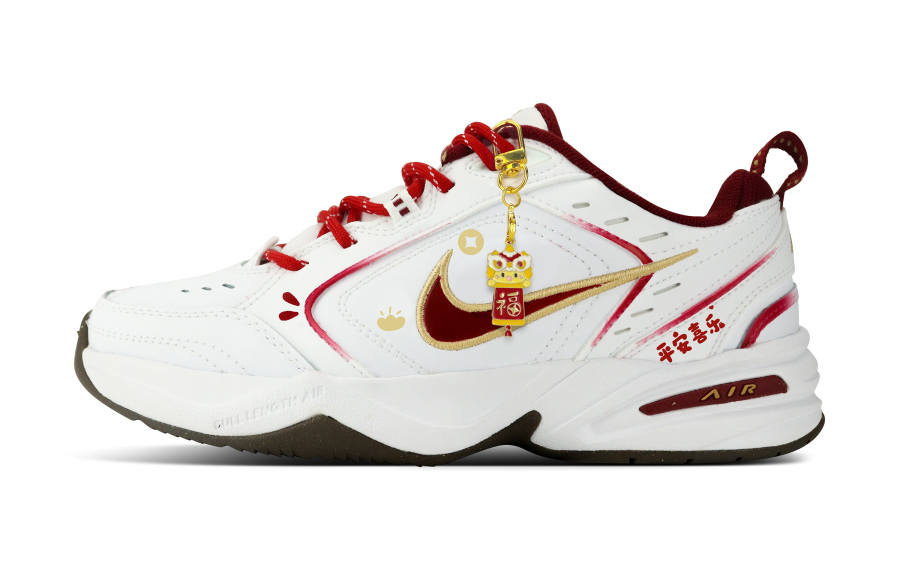 Nike Nike Air Monarch 4 Lightweight Low top Casual Shoes Unisex White