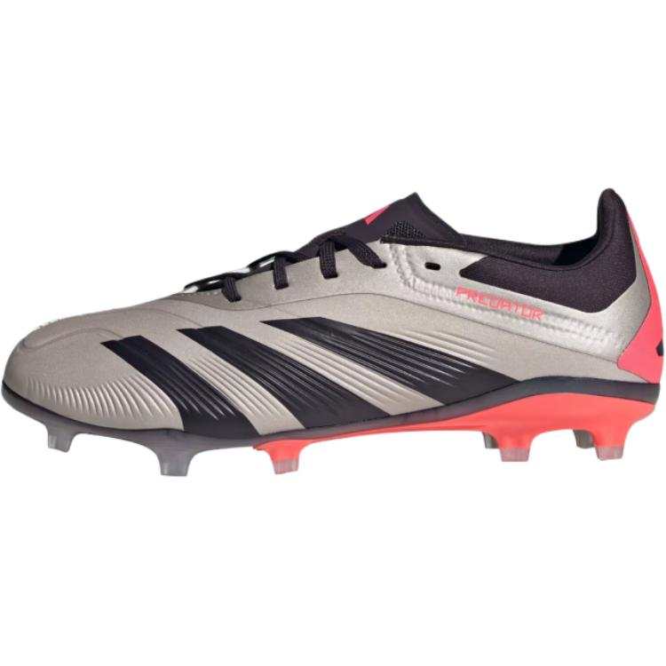 Adidas Adidas PREDATOR ELITE Slip Resistant Abrasion Resistant Low top Kids' Soccer Shoes Brown Kids'