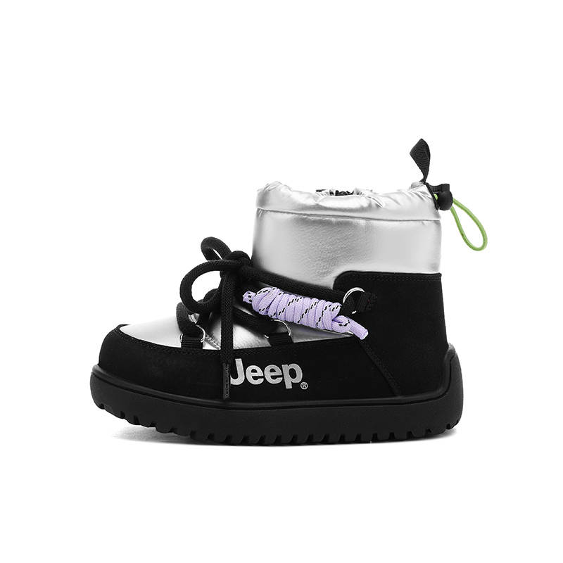 Jeep Slip Resistant, Abrasion Resistant, Thermal Mid top Snow Boots Kids'