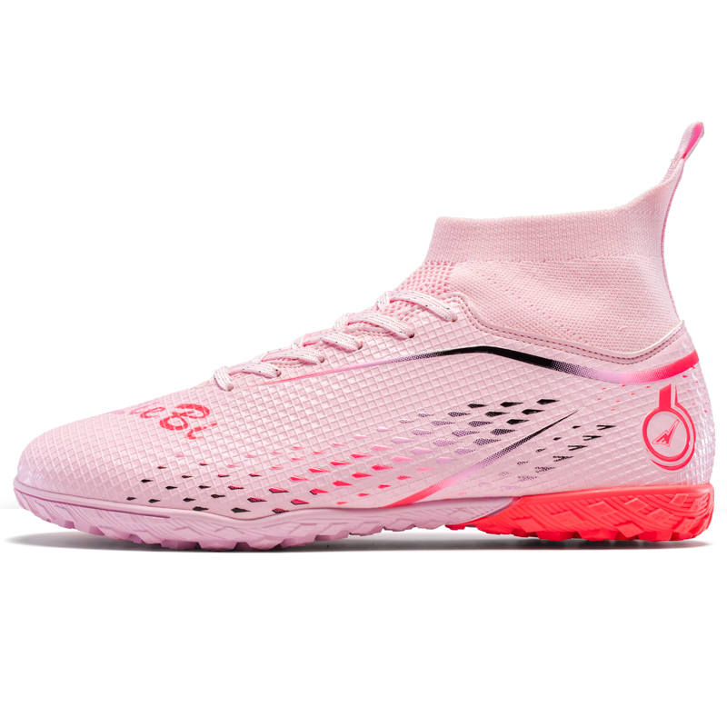 HBRK Lightweight Cushioning Lightweight Cushioning Mid top Kids' Soccer Shoes Teenagers