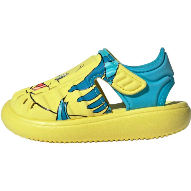 Adidas Disney x Adidas PIXAR Slip Resistant Abrasion Resistant Slip Resistant Abrasion Resistant Low top Toddler Shoes Yellow