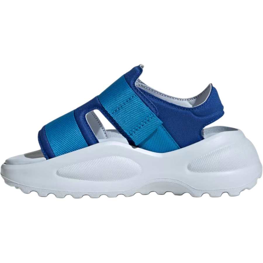 Adidas Adidas Mehana Fabric Slip Resistant Abrasion Resistant Low top Children's Sandals Blue Kids'