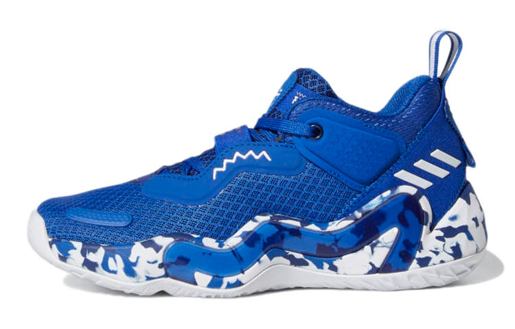 Adidas Adidas D.O.N. Issue #3 Wear resistant And Lightweight Mid top Children's Basketball Shoes Teenagers