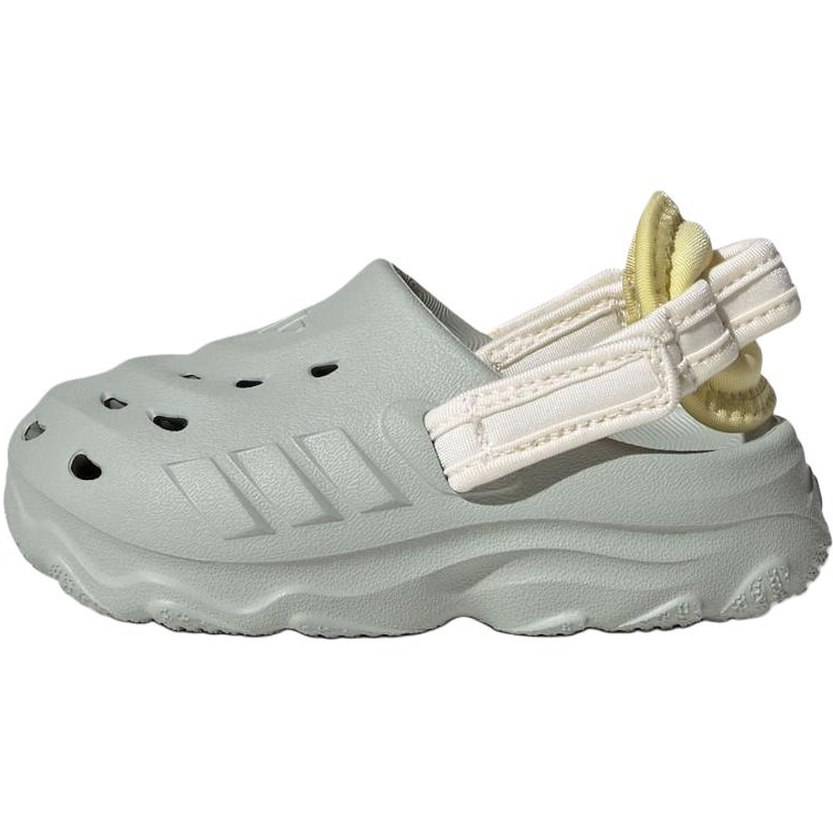 Adidas Adidas MAXXCLOG Wear resistant And Waterproof Low top Toddler Shoes Light Gray Infant And Toddler