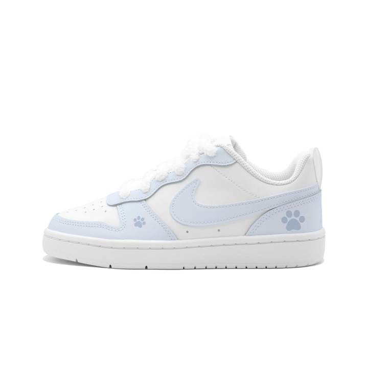 Nike Nike Court Borough 2 Low 2 Leather Cushioning Abrasion Resistant Cushioning, Wear Resistant Low top