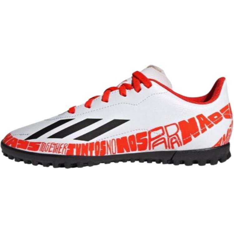 Adidas Adidas X Speedportal Slip Resistant Abrasion Resistant Low top Kids' Soccer Shoes Red White Kids'