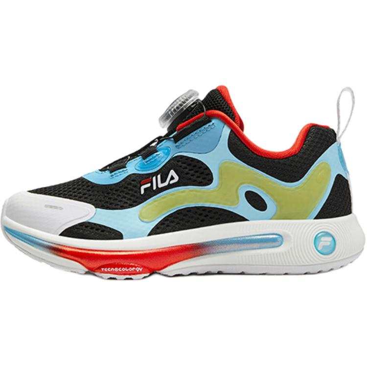 FILA KIDS Slip Resistant Cushioning Slip Resistant Cushioning Low top Kids' Running Shoes Black White