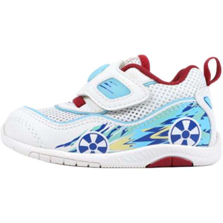 Dr.Kong Mesh Slip Resistant Abrasion Resistant Low top Toddler Shoes Beige/Blue Infant And Toddler
