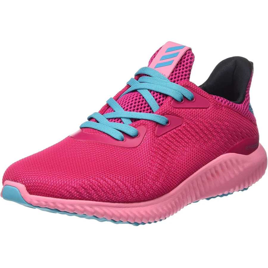 Adidas Adidas AlphaBounce Slip Resistant Anti Kick Low top Kids' Running Shoes Pink Teenagers