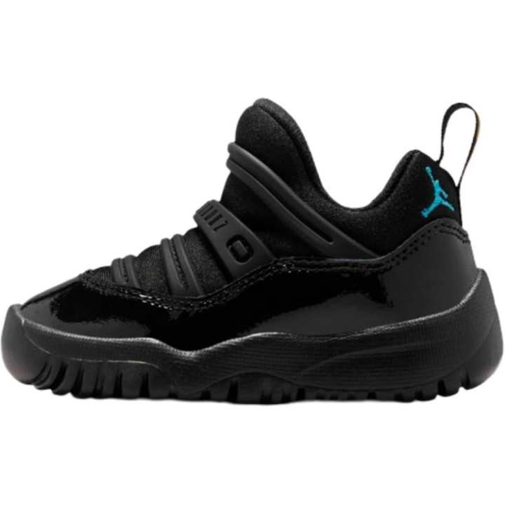 Jordan Jordan Air Jordan 11 High top Toddler Shoes Black/Gamma Blue Infant And Toddler