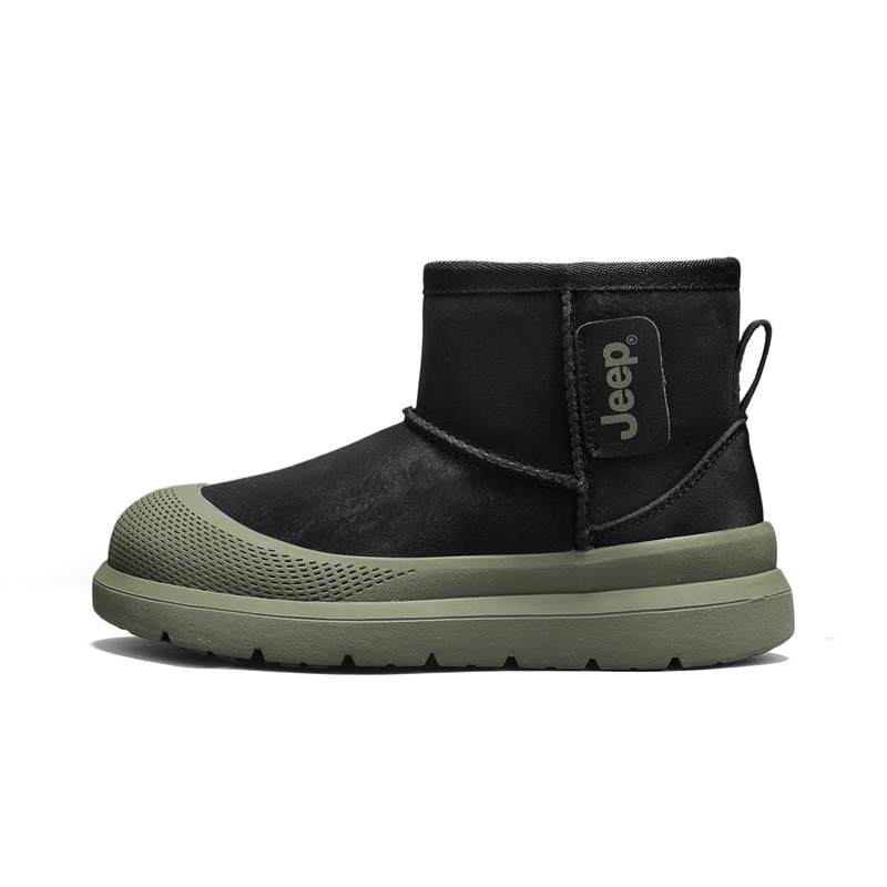 Jeep High top Kids' Cotton Boots Kids' Black