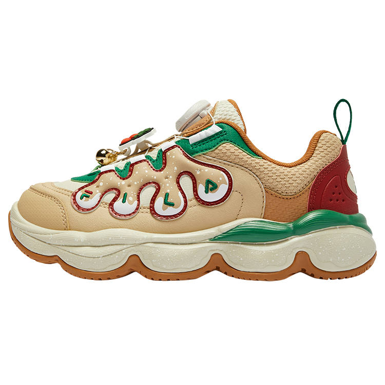 FILA KIDS Pea Shoes Lightweight Cushioning Lightweight Cushioning Low top Children's Basketball Shoes