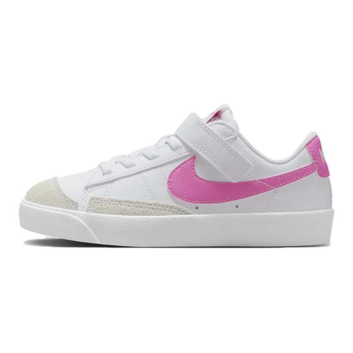 Nike Nike Blazer Non slip Lightweight Low top Kids' Skateboarding Shoes White Pink Kids'