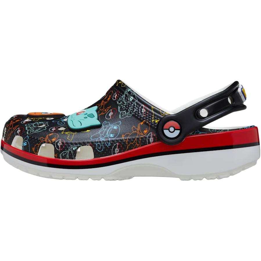 Crocs x Pokemon Classic Clog Low top Toddler Shoes Black Infant And Toddler