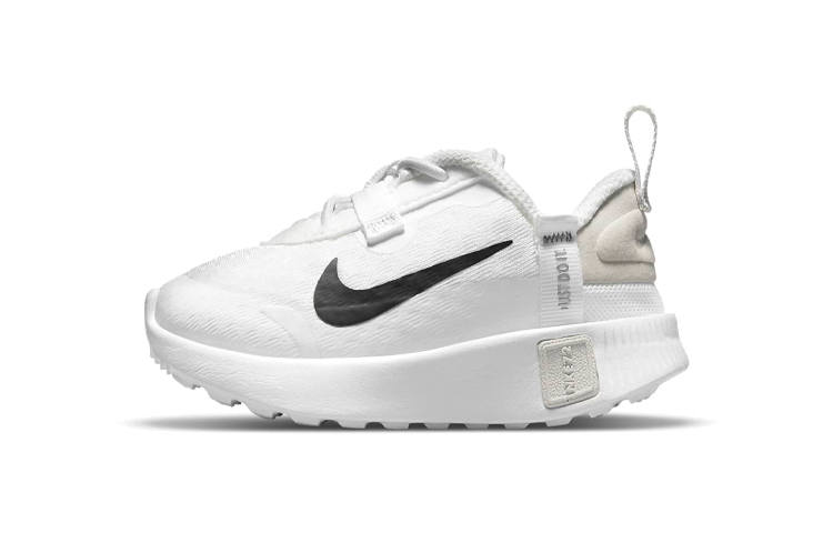 Nike Nike Reposto Slip Resistant Cushioning Abrasion Resistant Low top Toddler Shoes White Black Infant And Toddler