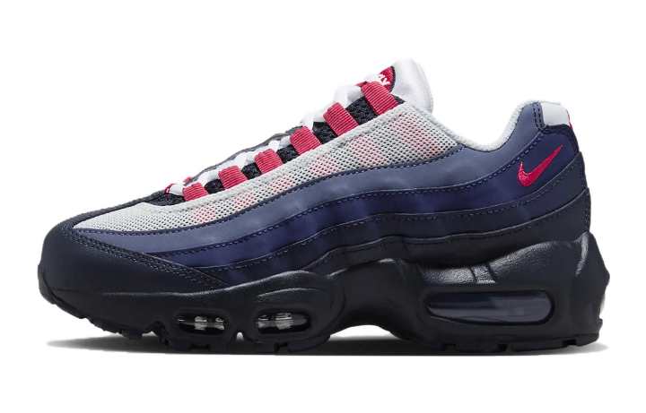 Nike Nike Air Max 95 Recraft GS 'Dark Obsidian Track Red'