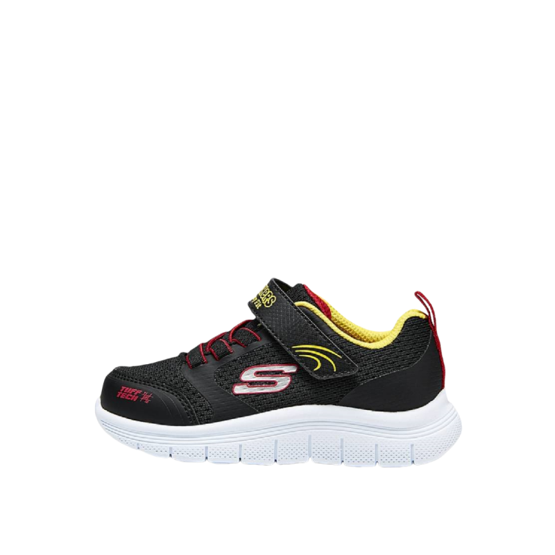 Skechers Kids BOYS Low top Toddler Shoes Black Red Infant And Toddler