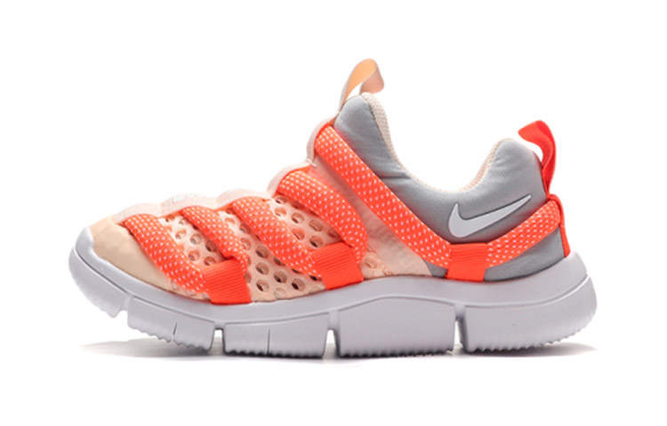 Nike Nike Novice BR Cushioning Abrasion Resistant Breathable Low top Sports Casual Shoes White Orange