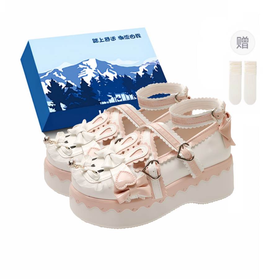 XIAOLUMILI Pu Mary Jane Shoes Women's