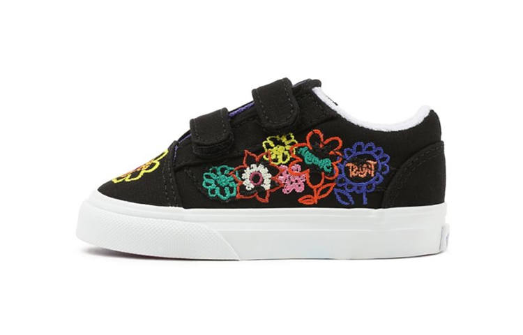 Vans Old Skool Canvas Lightweight Abrasion Resistant Lightweight Abrasion Resistant Low top Toddler Shoes