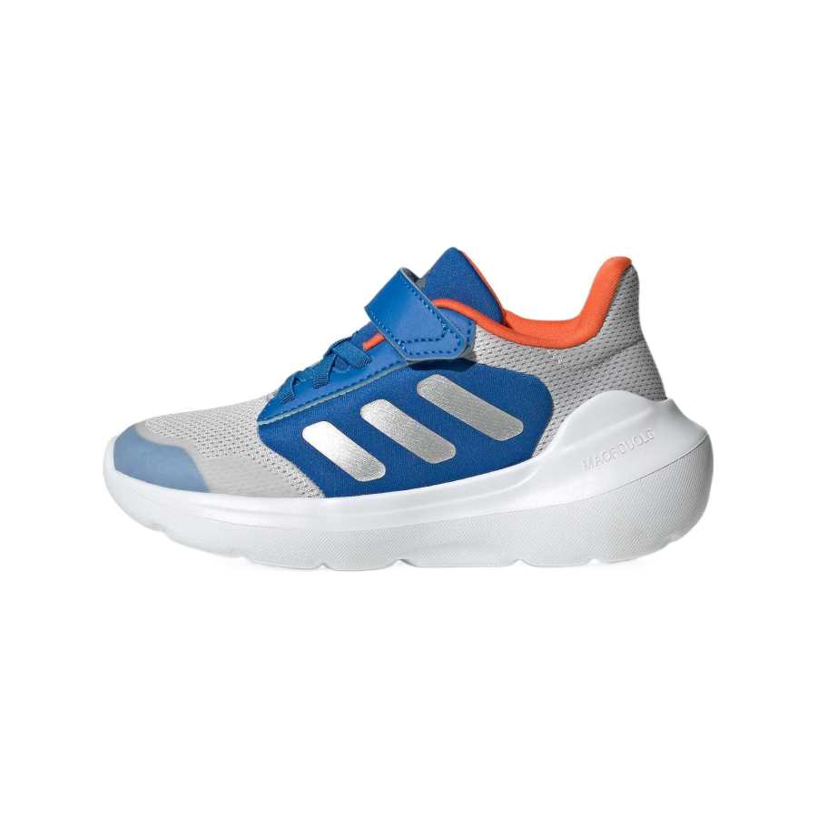Adidas Adidas TENSAUR RUN 2.0 Abrasion Resistant Low top Kids Lifestyle Shoes Gray/Metallic Silver/Air Force Blue