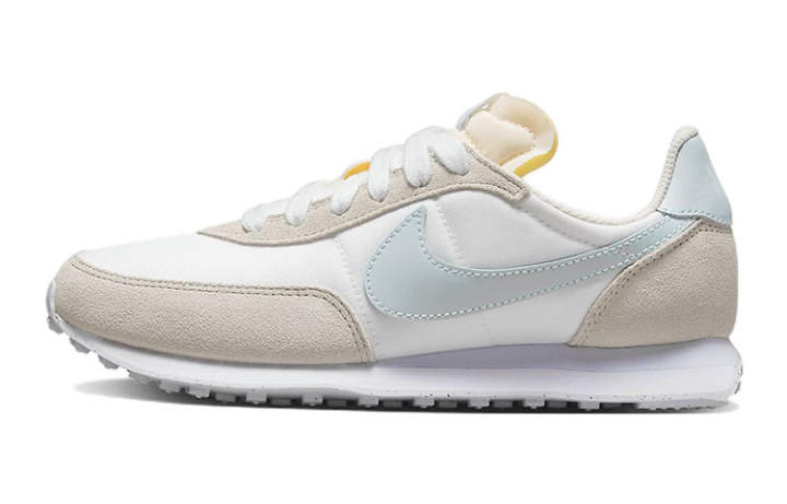 Nike Nike Waffle Trainer 2 Slip Resistant Cushioning Abrasion Resistant Low top Casual Shoes White Blue Unisex