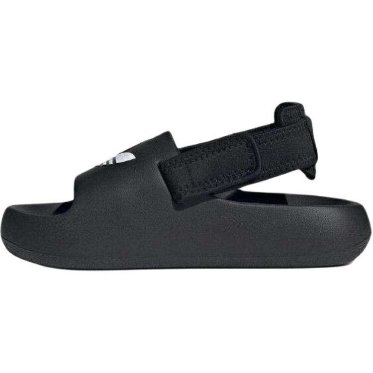 Adidas Originals ADIFOM ADILETTE Abrasion Resistant Abrasion Resistant Low top Children's Sandals Black Teenagers