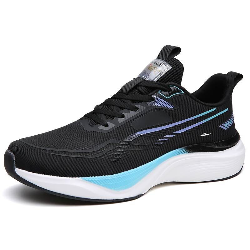 KUDING Cushioning Slip Resistant Breathable Support Lightweight Running Shoes Men's