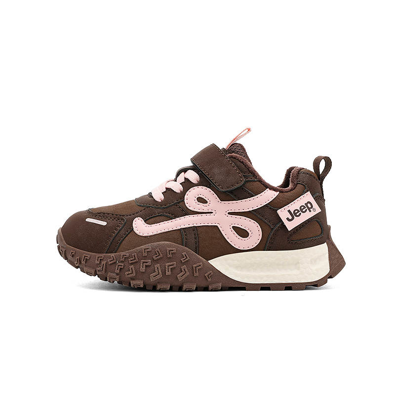 Jeep Low top Running Shoes Mocha Kids'