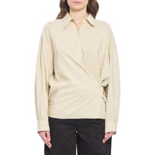 Lemaire straight collar twisted shirt