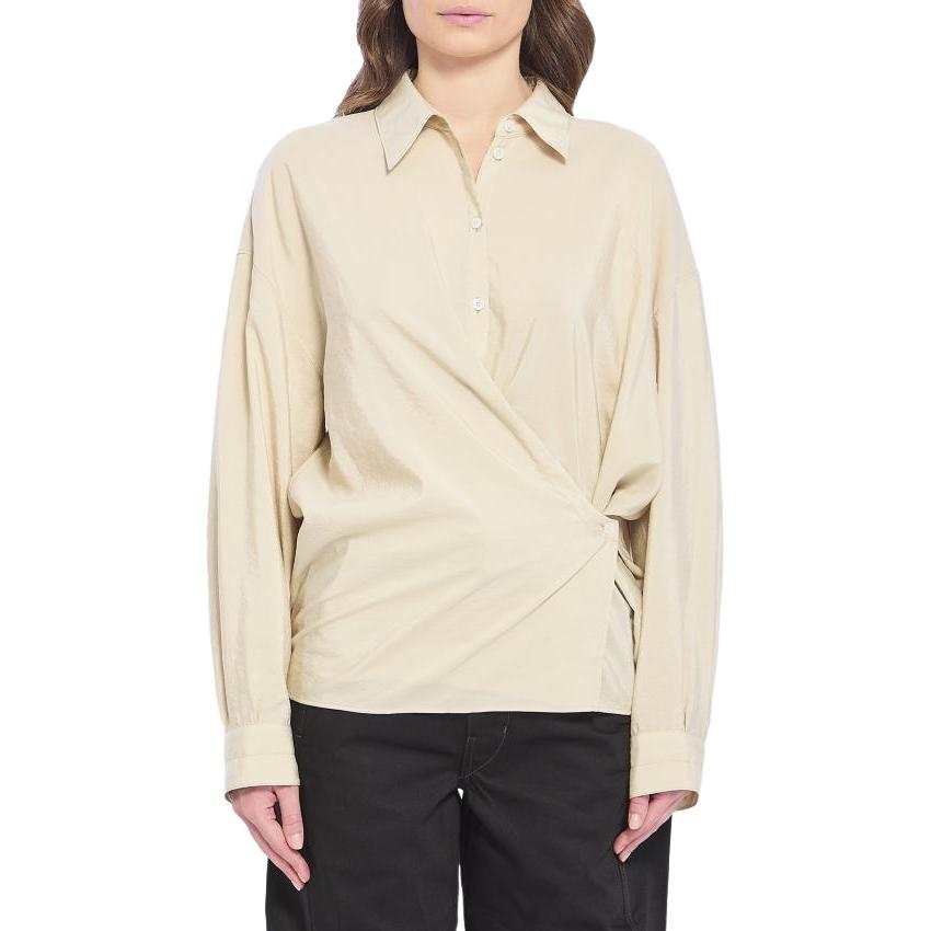 Lemaire straight collar twisted shirt