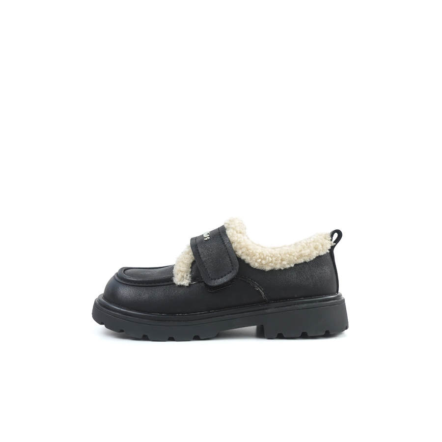 XIAOZHUBANNA Fashion Slip Resistant Thermal Slip Resistant Thermal Low top Kids' Leather Shoes Kids'