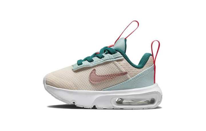 Nike Nike Air Max INTRLK Lite Cushioning Breathable Cushioning Breathable Low top Toddler Shoes Green Beige
