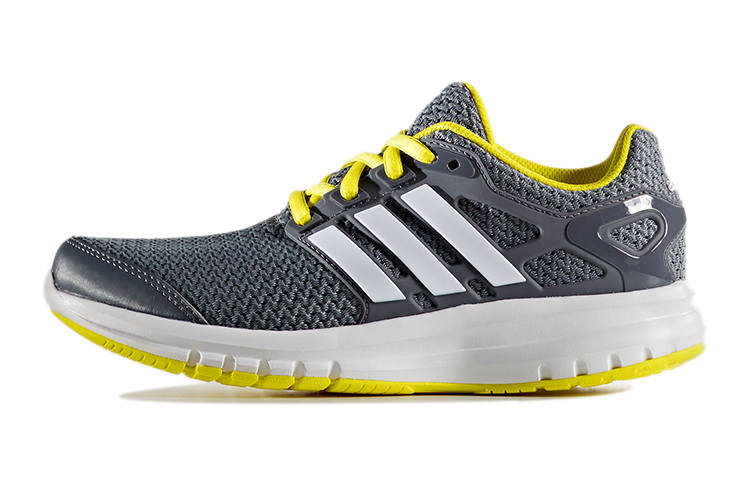 Adidas Adidas Energy Cloud K Slip Resistant Low top Kids' Running Shoes Gray White Yellow Kids'