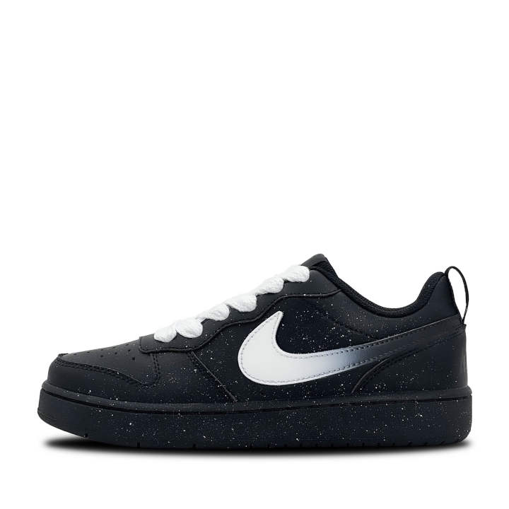 Nike Nike Court Borough Sesame Ball Synthetic Leather Slip Resistant Abrasion Resistant Low top Kids' Skateboarding Shoes