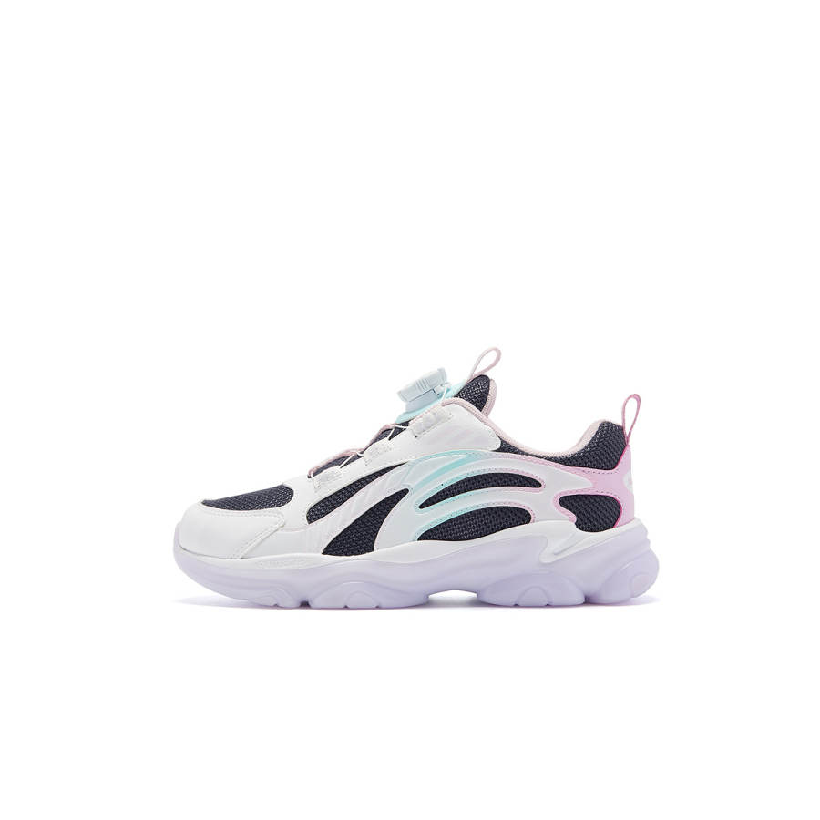 QIAODAN Low top Running Shoes Swallowtail Blue/Jordan White Teenagers