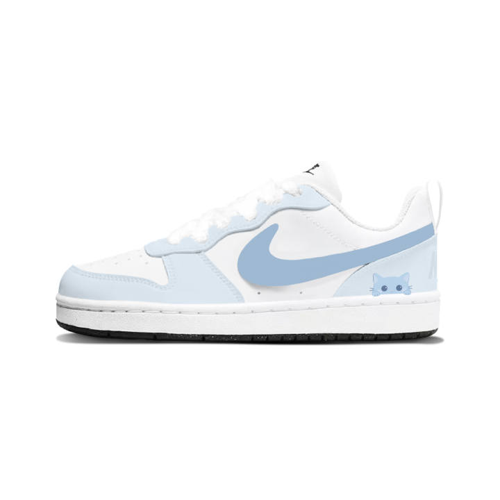 Nike Nike Court Borough Synthetic Leather Slip Resistant Cushioning Abrasion Resistant