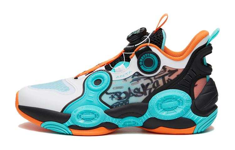 Antakids Cushioning Mid top Basketball Shoes Jupiter Orange Teenagers