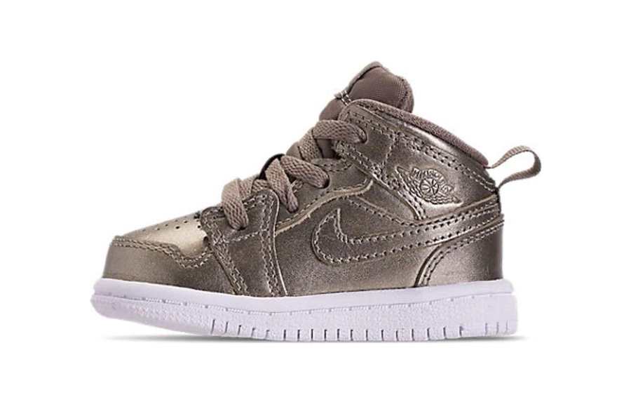Jordan Jordan Air Jordan 1 Mid Slip Resistant Anti Kick Cushioning Slip Resistant Anti Kick Cushioning Mid top Toddler Shoes