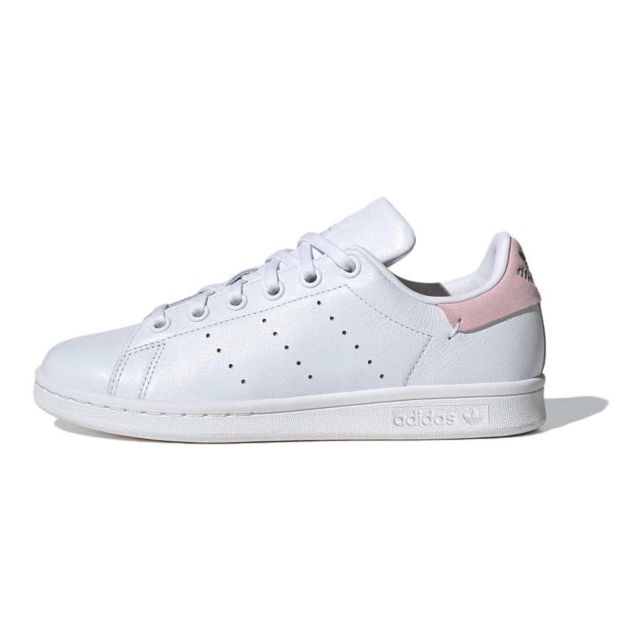 Adidas Originals Stan Smith Low top Kids' Skateboarding Shoes White Pink Teenagers