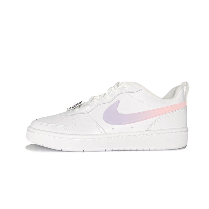 Nike Nike Court Borough 2 Low Leather Slip Resistant Cushioning Abrasion Resistant Breathable Low top