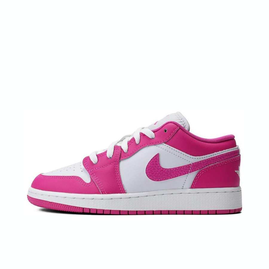 Jordan Jordan Air Jordan 1 Synthetic Leather Basketball Shoes Pink Unisex