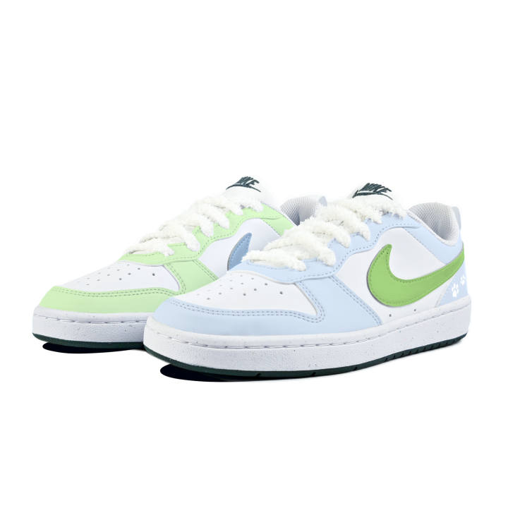 Nike Nike Court Borough Low Recraft Bg Synthetic Leather Slip Resistant Abrasion Resistant Slip Resistant Abrasion Resistant