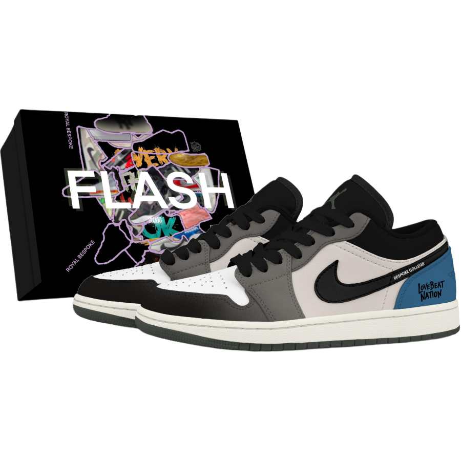 Jordan Jordan Air Jordan 1 Gray Tone, Box Included Leather Slip Resistant Abrasion Resistant Slip Resistant Abrasion Resistant